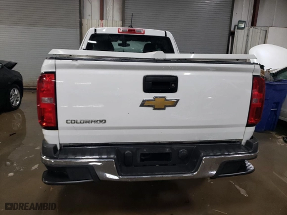2016 Chevrolet Colorado 2WD WT with VIN 1GCHSBEA5G1392844, listed as a Copart auction lot 85973814 with 0 mi miles and Salvage Title. Bid and sale history available at carsss.com. Image 6.