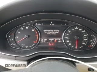2018 Audi A4 Premium with VIN WAUDNAF4XJA009767, listed as a Copart auction lot 44146105 with 84,164 mi miles and Salvage Title. Bid and sale history available at carsss.com. Image 9.
