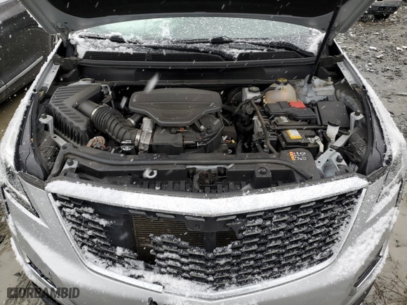2020 Cadillac XT5 Premium Luxury AWD with VIN 1GYKNDRS5LZ182097, listed as a Copart auction lot 44947055 with 46,910 mi miles and Salvage Title. Bid and sale history available at carsss.com. Image 12.