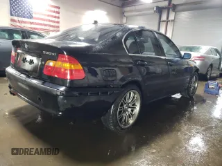 2004 BMW 3 Series 330xi with VIN WBAEW53434PN32952, listed as a Copart auction lot 44027245 with 128,785 mi miles and Salvage Title. Bid and sale history available at carsss.com. Image 3.
