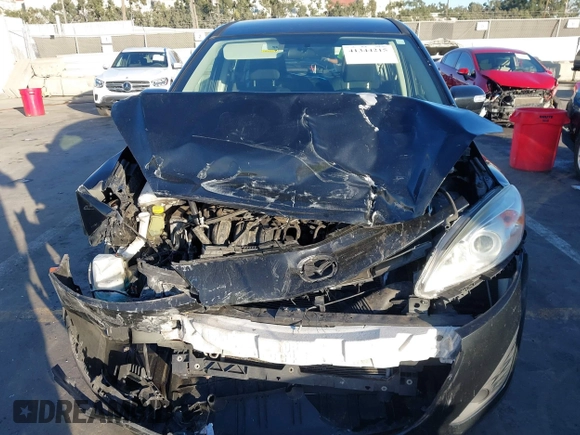 2014 Mazda 5 Sport with VIN JM1CW2BL1E0163682, listed as a IAAI auction lot 41344215 with 63,811 mi miles and . Bid and sale history available at carsss.com. Image 6.