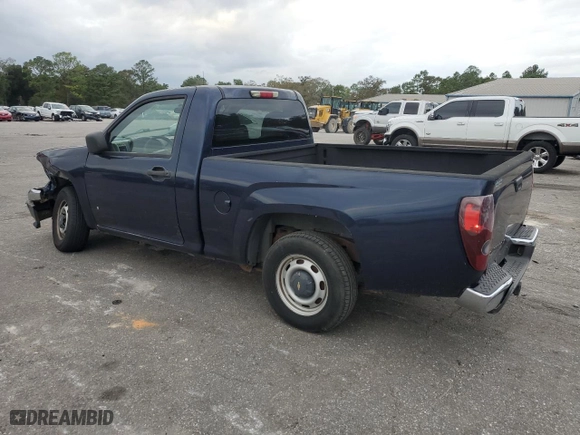 2007 Chevrolet Colorado Work Truck with VIN 1GCCS149X78145774, listed as a Copart auction lot 81375524 with 172,496 mi miles and Salvage Title. Bid and sale history available at carsss.com. Image 2.