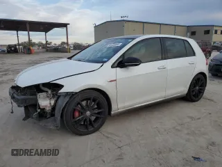 2021 Volkswagen Golf GTI S with VIN 3VW5T7AU8MM010721, listed as a Copart auction lot 84108864 with 119,801 mi miles and Salvage Title. Bid and sale history available at carsss.com. Image 1.