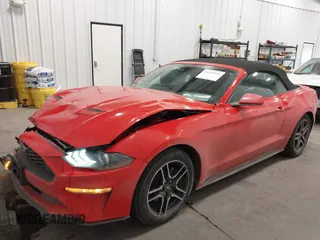 2022 Ford Mustang EcoBoost with VIN 1FATP8UH6N5106282, listed as a IAAI auction lot 41410747 with 88,187 mi miles. Bid and sale history available at carsss.com. Image 17.