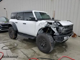 2023 Ford Bronco Raptor with VIN 1FMEE5JRXPLB90380, listed as a Copart auction lot 45163975 with NaN miles and Salvage Title. Bid and sale history available at carsss.com. Image 4.