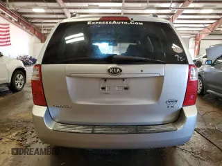 2008 Kia Sedona EX with VIN KNDMB233X86222244, listed as a Copart auction lot 66228704 with 277,591 mi miles and Clean Title. Bid and sale history available at carsss.com. Image 6.