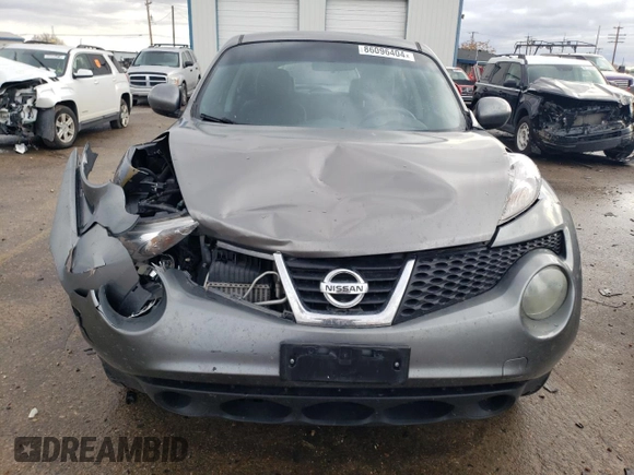 2011 Nissan Juke SL with VIN JN8AF5MV3BT015250, listed as a Copart auction lot 86096404 with 105,178 mi miles and Salvage Title. Bid and sale history available at DreamBid. Image 5.