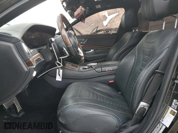 2018 Mercedes-Benz S 560 with VIN WDDUG8GB0JA384253, listed as a Copart auction lot 76186244 with 73,378 mi miles and Non Repairable. Bid and sale history available at DreamBid. Image 7.