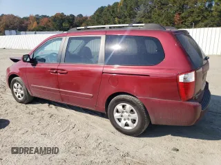 2007 Kia Sedona LX with VIN KNDMB233176190864, listed as a Copart auction lot 77267064 with 205,149 mi miles and Salvage Title. Bid and sale history available at carsss.com. Image 2.