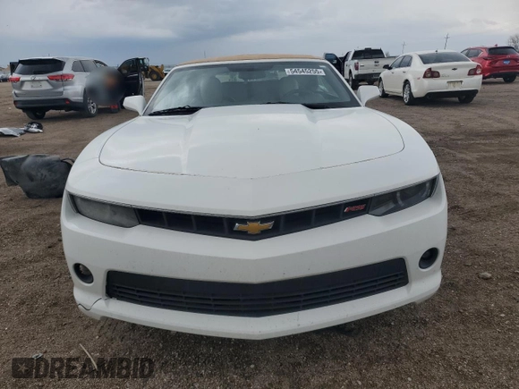2014 Chevrolet Camaro LT with VIN 2G1FC3D39E9181306, listed as a Copart auction lot 54545255 with 112,057 mi miles and Salvage title. Bid and sale history available at DreamBid. Image 5.