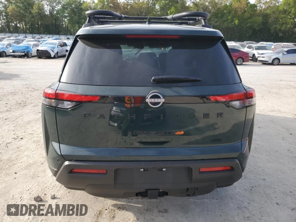 2024 Nissan Pathfinder Rock Creek z VIN 5N1DR3BD3RC304567, wystawiony jako Copart lot #50443925 z przebiegiem Nie podano mil oraz Nie do naprawy • Non repairable. Historia ofert i sprzedaży dostępna na DreamBid. Obrazek 6.