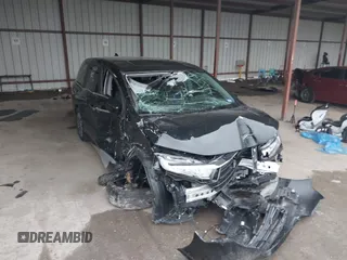 2024 Honda Odyssey EX-L with VIN 5FNRL6H65RB018602, listed as a IAAI auction lot 40823286 with 11,252 mi miles and . Bid and sale history available at DreamBid. Image 6.