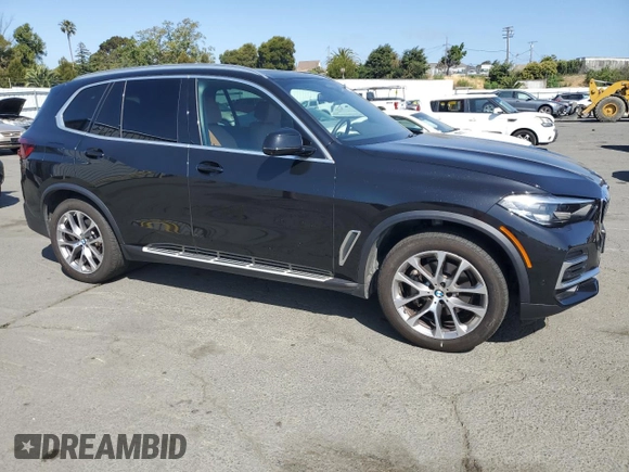 2022 BMW X5 xDrive40i with VIN 5UXCR6C03N9M00976, listed as a Copart auction lot 59869375 with 41,923 mi miles and Salvage title. Bid and sale history available at DreamBid. Image 4.
