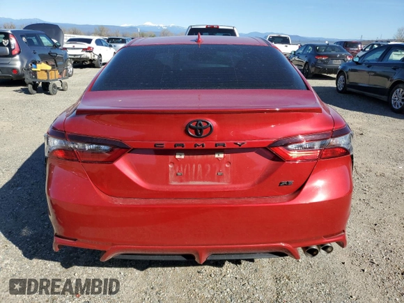 2021 Toyota Camry SE Nightshade with VIN 4T1T11AK2MU435287, listed as a Copart auction lot 48385015 with 31,332 mi miles and Salvage Title. Bid and sale history available at carsss.com. Image 6.