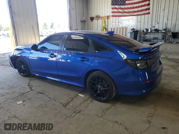 2023 Honda Civic Sport with VIN 2HGFE2F56PH562387, listed as a Copart auction lot 58408355 with 27,060 mi miles and Salvage title. Bid and sale history available at DreamBid. Image 2.