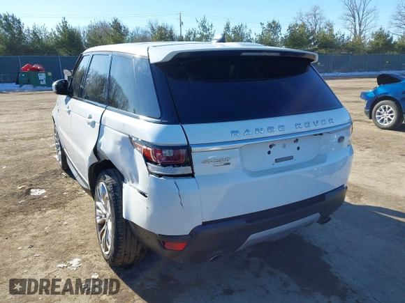 2017 Land Rover Range Rover Sport HSE with VIN SALWR2FV2HA675989, listed as a IAAI auction lot 41321839 with 95,298 mi miles and . Bid and sale history available at DreamBid. Image 3.