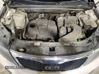 2012 Kia Sorento LX with VIN 5XYKTDA64CG229872, listed as a Copart auction lot 48900395 with 128,342 mi miles and Salvage Title. Bid and sale history available at carsss.com. Image 12.