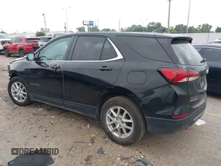 2024 Chevrolet Equinox LT with VIN 3GNAXKEG2RL201813, listed as a IAAI auction lot 42262402 with 21,804 mi miles and . Bid and sale history available at DreamBid. Image 3.