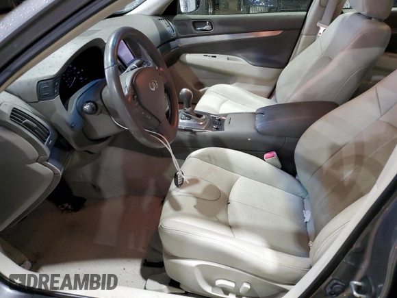 2015 Infiniti Q40 with VIN JN1CV6AR0FM521867, listed as a Copart auction lot 64668144 with 42,905 mi miles and Salvage Title. Bid and sale history available at carsss.com. Image 7.