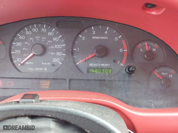 2003 Ford Mustang Deluxe with VIN 1FAFP44433F362647, listed as a IAAI auction lot 41062105 with 168,030 mi miles. Bid and sale history available at carsss.com. Image 7.