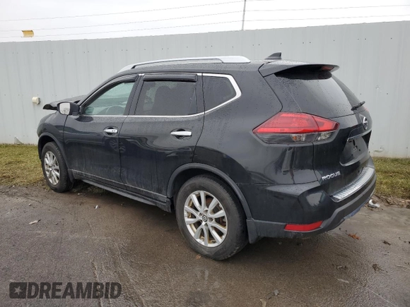 2017 Nissan Rogue SV with VIN KNMAT2MV0HP596338, listed as a Copart auction lot 84952954 with 183,617 mi miles and Non Repairable. Bid and sale history available at carsss.com. Image 2.
