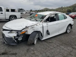 2024 Toyota Camry LE with VIN 4T1C11AKXRU899984, listed as a Copart auction lot 53620825 with 35,548 mi miles and Non Repairable. Bid and sale history available at carsss.com. Image 1.