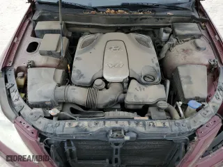 2010 Hyundai Genesis with VIN KMHGC4DF3AU101521, listed as a Copart auction lot 45555195 with 127,577 mi miles and Salvage Title. Bid and sale history available at carsss.com. Image 13.