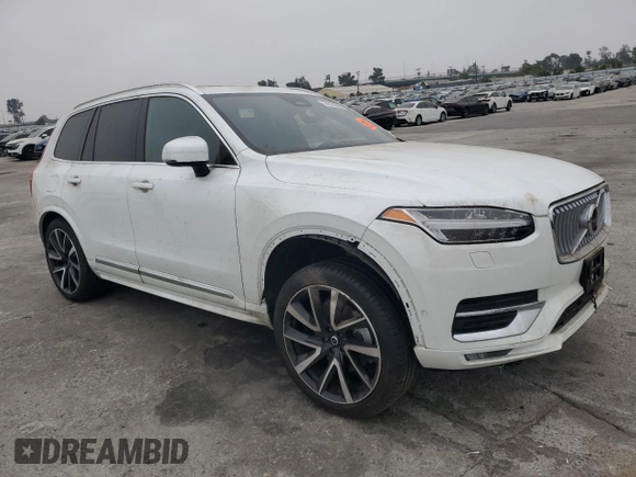 2024 Volvo XC90 Ultimate Bright Theme with VIN YV4062PF1R1159554, listed as a Copart auction lot 74522864 with 10,930 mi miles and Salvage Title. Bid and sale history available at carsss.com. Image 4.