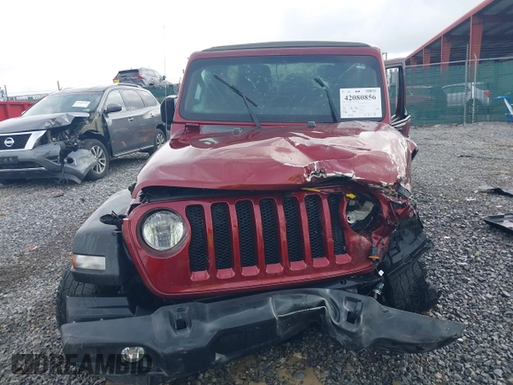 2021 Jeep Wrangler Unlimited Willys with VIN 1C4HJXDN8MW714976, listed as a IAAI auction lot 42080856 with 74,613 mi miles and . Bid and sale history available at DreamBid. Image 13.
