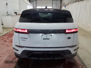 2022 Land Rover Range Rover Evoque R-Dynamic S with VIN SALZT2FX9NH172124, listed as a Copart auction lot 46345935 with 33,447 mi miles and Salvage Title. Bid and sale history available at carsss.com. Image 6.