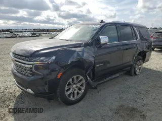 2023 Chevrolet Tahoe Premier with VIN 1GNSKSKL9PR455531, listed as a Copart auction lot 54576805 with Not provided miles and Salvage title. Bid and sale history available at DreamBid. Image 1.