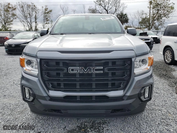 2022 GMC Canyon 4WD Elevation with VIN 1GTG6CEN8N1235959, listed as a Copart auction lot 89017795 with 17,969 mi miles and Salvage Title. Bid and sale history available at carsss.com. Image 5.