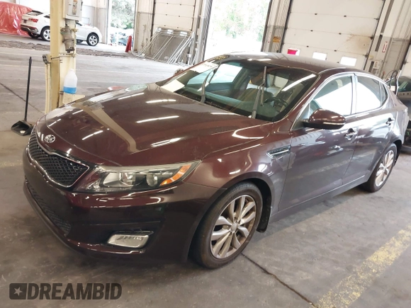 2015 Kia Optima EX with VIN 5XXGN4A78FG417912, listed as a IAAI auction lot 40565849 with 87,358 mi miles. Bid and sale history available at carsss.com. Image 23.
