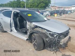 2016 Nissan Maxima SV with VIN 1N4AA6AP2GC379890, listed as a IAAI auction lot 42744808 with 91,590 mi miles and . Bid and sale history available at DreamBid. Image 1.