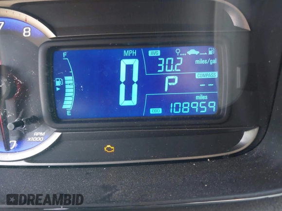 2015 Chevrolet Trax LTZ with VIN KL7CJTSB9FB101817, listed as a IAAI auction lot 41090727 with 108,959 mi miles. Bid and sale history available at carsss.com. Image 15.