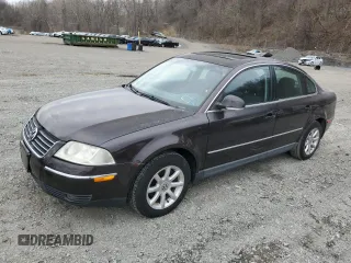 2004 Volkswagen Passat GLS z VIN WVWPD63BX4E266489, wystawiony jako Copart lot #52705965 z przebiegiem 10 671 mil mil oraz Czysty tytuł • Clean title. Historia ofert i sprzedaży dostępna na DreamBid. Obrazek 1.