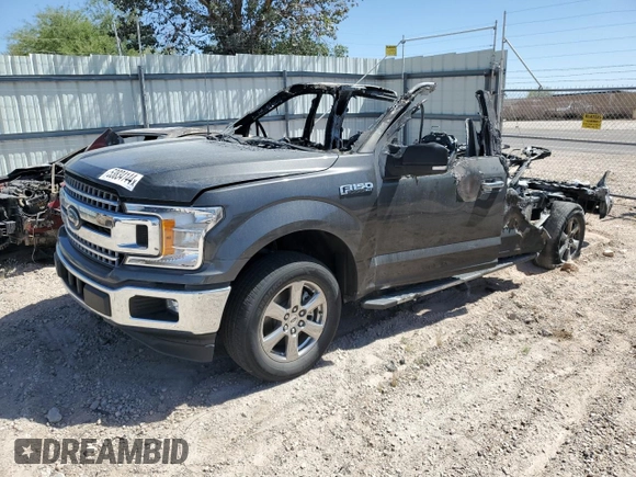 2020 Ford F-150 XL with VIN 1FTEW1C49LKD61292, listed as a Copart auction lot 46501265 with 0 mi miles and Non Repairable. Bid and sale history available at carsss.com. Image 1.