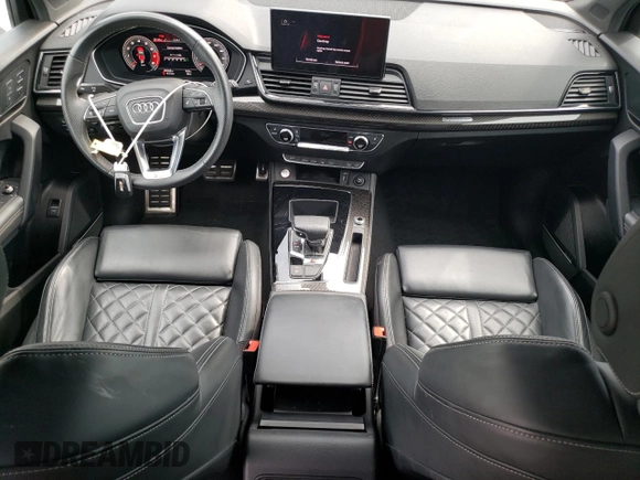 2021 Audi SQ5 Prestige с VIN WA1C4BFYXM2063895, выставлен на аукционе Copart как лот 62952085 с пробегом 49 369 миль миль и Списание • Salvage title. История ставок и продаж доступна на DreamBid. Изображение 8.