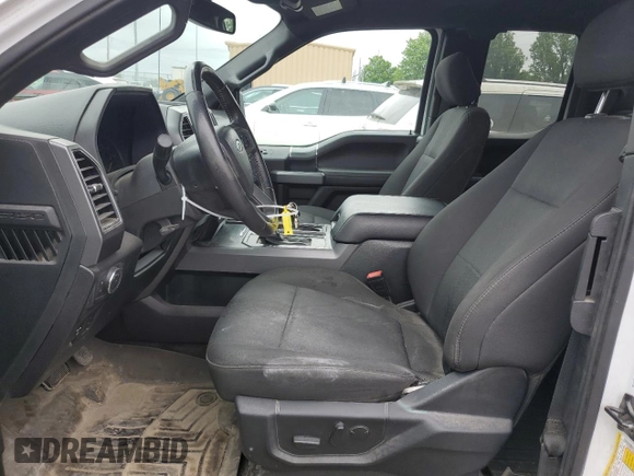 2019 Ford F-150 XL with VIN 1FTEX1CP1KFB02018, listed as a Copart auction lot 57113545 with 116,722 mi miles and Salvage title. Bid and sale history available at DreamBid. Image 7.