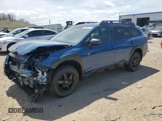 2022 Subaru Outback Wilderness with VIN 4S4BTGUD0N3272619, listed as a Copart auction lot 54585105 with 39,344 mi miles and Salvage title. Bid and sale history available at DreamBid. Image 1.