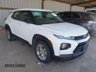 2022 Chevrolet TrailBlazer LS with VIN KL79MMS28NB103466, listed as a IAAI auction lot 41616994 with 126,920 mi miles. Bid and sale history available at carsss.com. Image 1.