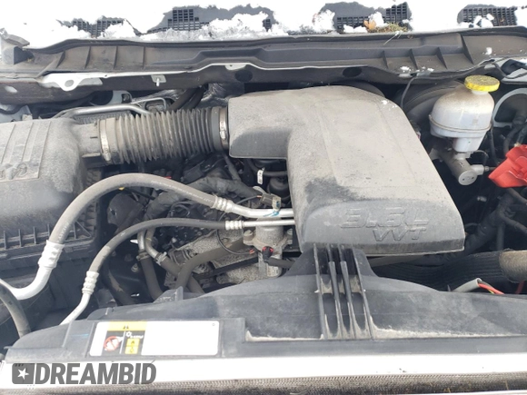 2022 Ram 1500 Tradesman z VIN 3C6JR7DG0NG425111, wystawiony jako Copart lot #83220714 z przebiegiem 50 939 mil mil oraz Szkoda całkowita • Salvage title. Historia ofert i sprzedaży dostępna na DreamBid. Obrazek 11.