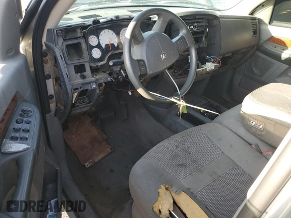 2006 Dodge 1500 SLT with VIN 3D7KS19D66G239321, listed as a Copart auction lot 49711465 with Not Provided miles and Salvage Title. Bid and sale history available at carsss.com. Image 8.