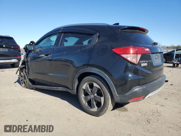 2018 Honda HR-V EX-L Navi with VIN 3CZRU6H78JM707582, listed as a Copart auction lot 45268565 with 84,624 mi miles and Salvage Title. Bid and sale history available at carsss.com. Image 2.