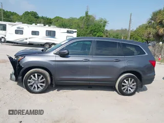 2019 Honda Pilot EX-L with VIN 5FNYF6H56KB066657, listed as a IAAI auction lot 41853333 with 50,915 mi miles. Bid and sale history available at carsss.com. Image 14.