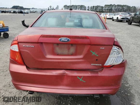 2011 Ford Fusion SE with VIN 3FAHP0HG4BR122692, listed as a Copart auction lot 48884975 with 142,676 mi miles and Salvage Title. Bid and sale history available at carsss.com. Image 6.