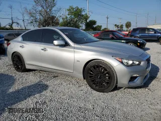 2020 Infiniti Q50 Luxe с VIN JN1EV7AP0LM202901, выставлен на аукционе Copart как лот 53184835 с пробегом 80 248 миль миль и На запчасти • Non repairable. История ставок и продаж доступна на DreamBid. Изображение 4.