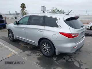 2014 Infiniti QX60 with VIN 5N1AL0MM7EC500070, listed as a IAAI auction lot 42544763 with 189,419 mi miles and . Bid and sale history available at DreamBid. Image 3.