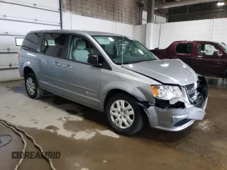 2017 Dodge Grand Caravan SE z VIN 2C4RDGBG7HR822519, wystawiony jako Copart lot #59935725 z przebiegiem 94 050 mil mil oraz Szkoda całkowita • Salvage title. Historia ofert i sprzedaży dostępna na DreamBid. Obrazek 4.