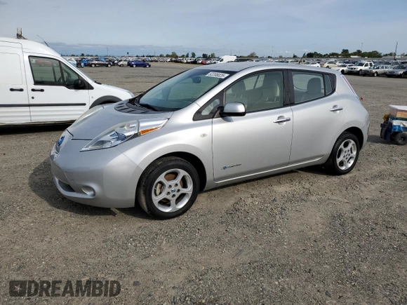 2011 Nissan LEAF SL-e with VIN JN1AZ0CP5BT009476, listed as a Copart auction lot 52208025 with 144,475 mi miles and Clean Title. Bid and sale history available at carsss.com. Image 1.